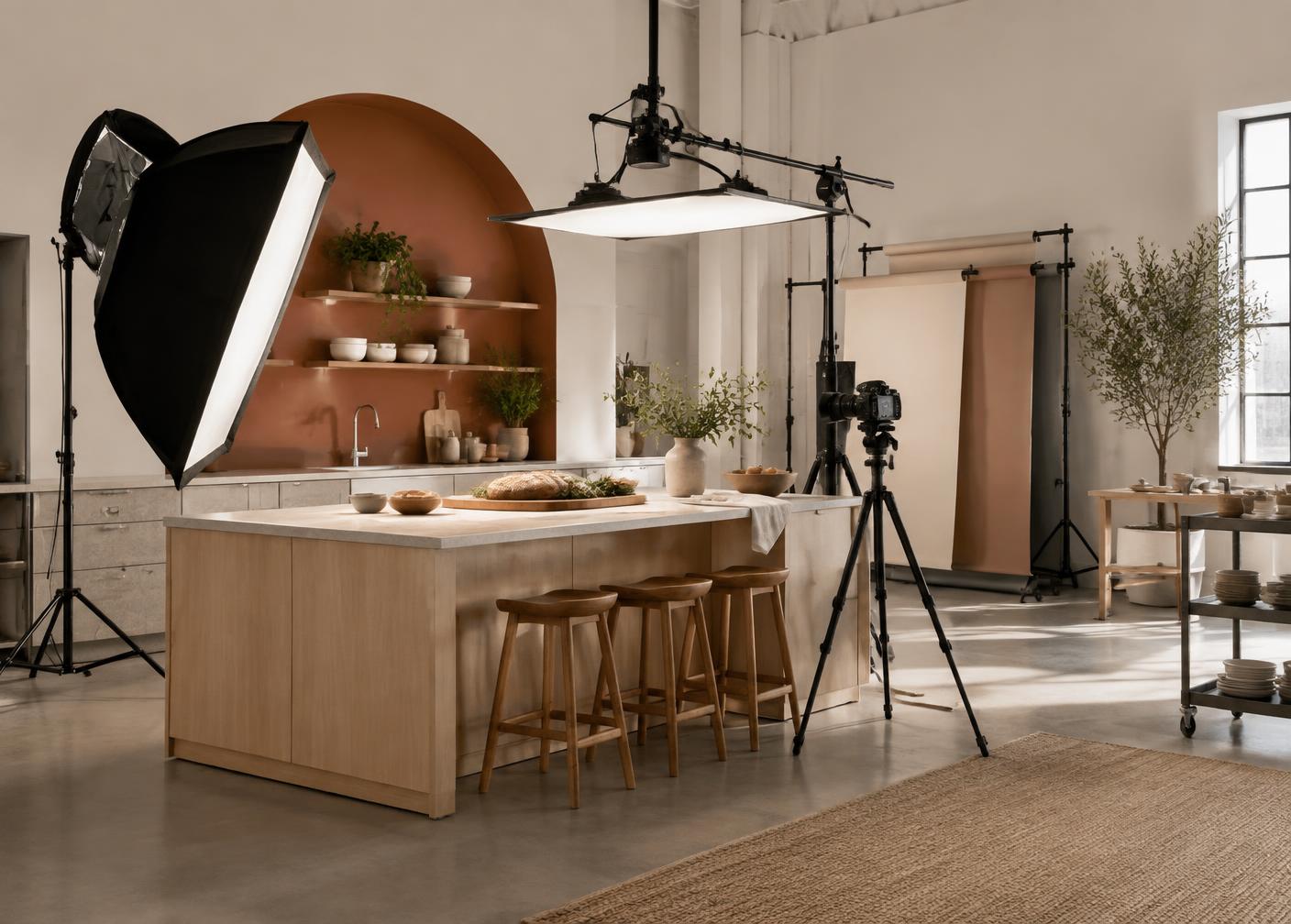 Set de fotografía gastronómica